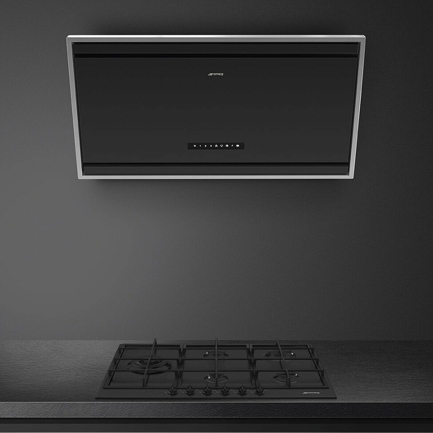 Купить Наклонная вытяжка Smeg KV394MB — Фото 3