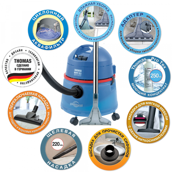 Купить Пылесос THOMAS BRAVO 20 — Фото 2