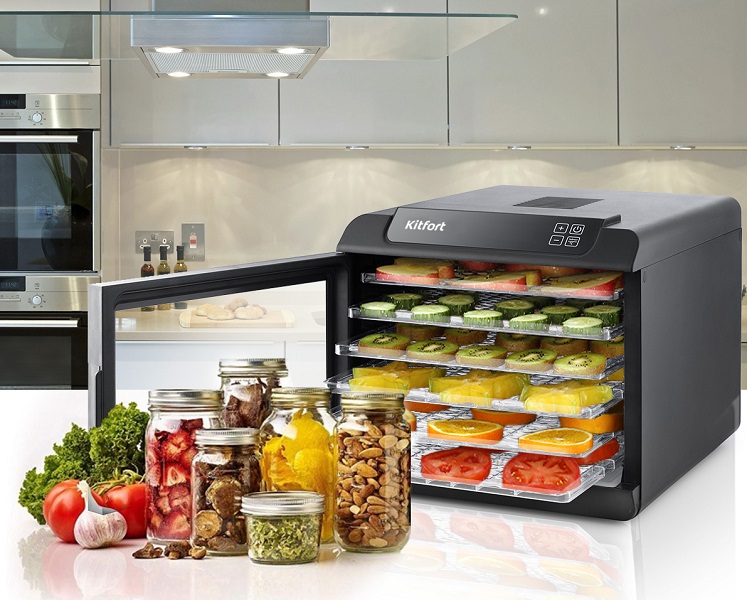 Купить Сушилка для овощей и фруктов Kitfort KT-1905 — Фото 6