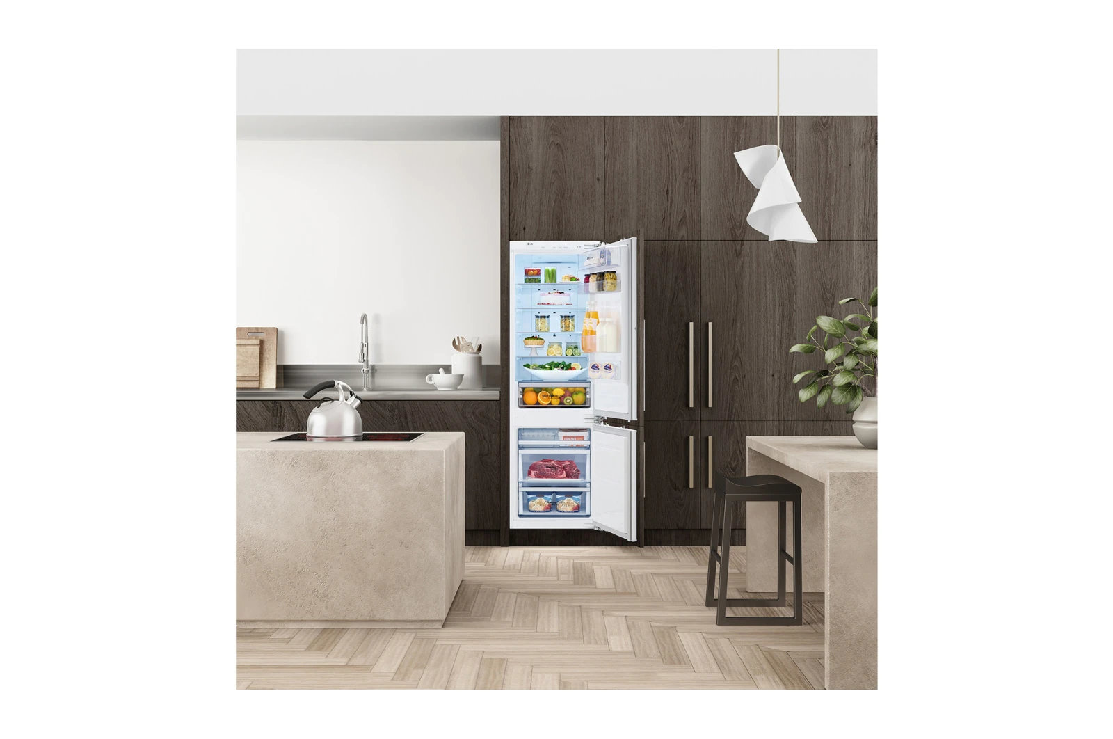 Купить Встраиваемый холодильник LG GR-N266LLP — Фото 14