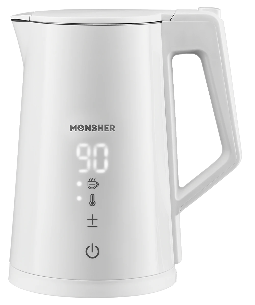 Чайник Monsher MK 501 Blanc																		 — описание, фото, цены в интернет-магазине PT Stores