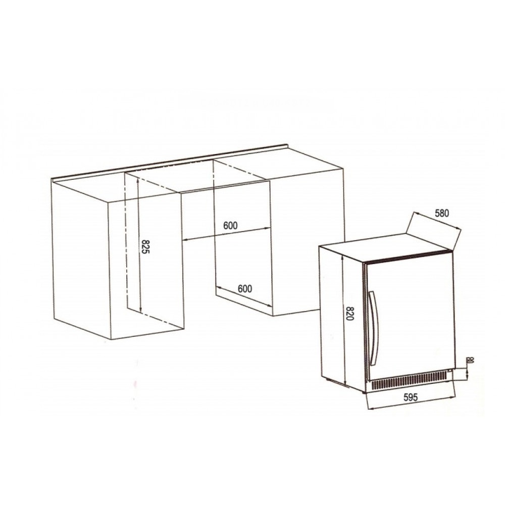 Купить Встраиваемый винный шкаф Cold Vine C40-KBT2 — Фото 2