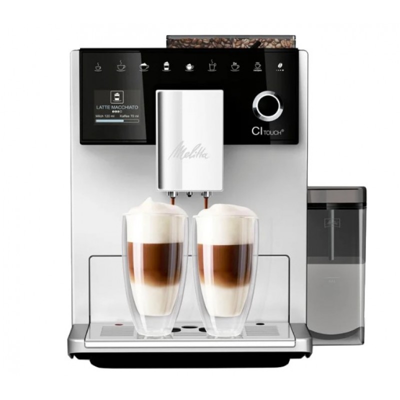 Кофемашина Melitta Caffeo CI Touch, серебристый																		 — описание, фото, цены в интернет-магазине PT Stores