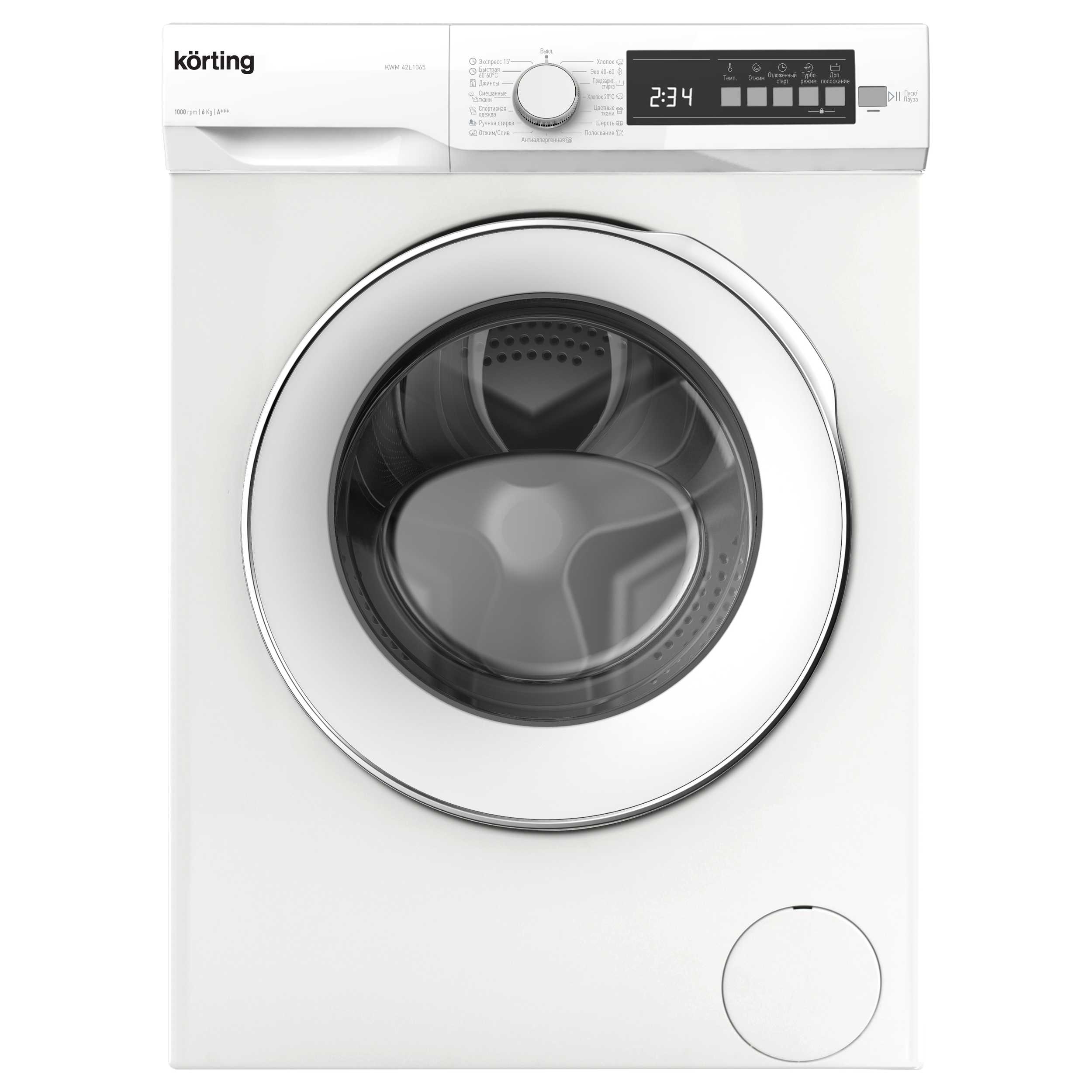 Стиральная машина KORTING KWM 42L1065																		 — описание, фото, цены в интернет-магазине PT Stores