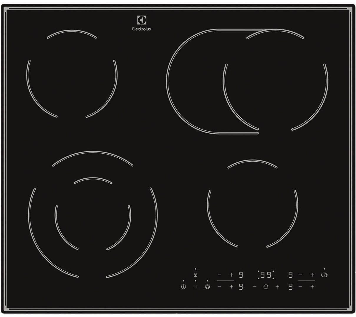 Электрическая варочная панель Electrolux CPE 644 RCC																		 — описание, фото, цены в интернет-магазине PT Stores
