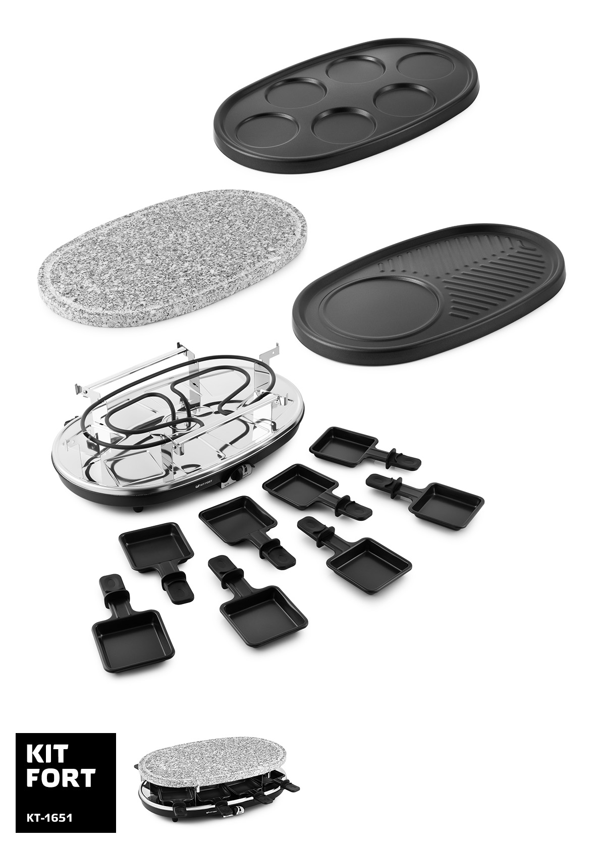 Купить Гриль Kitfort KT-1651 — Фото 2