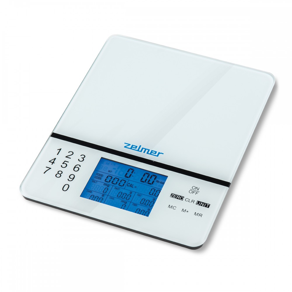 Кухонные весы ZELMER ZKS1500N																		 — описание, фото, цены в интернет-магазине PT Stores