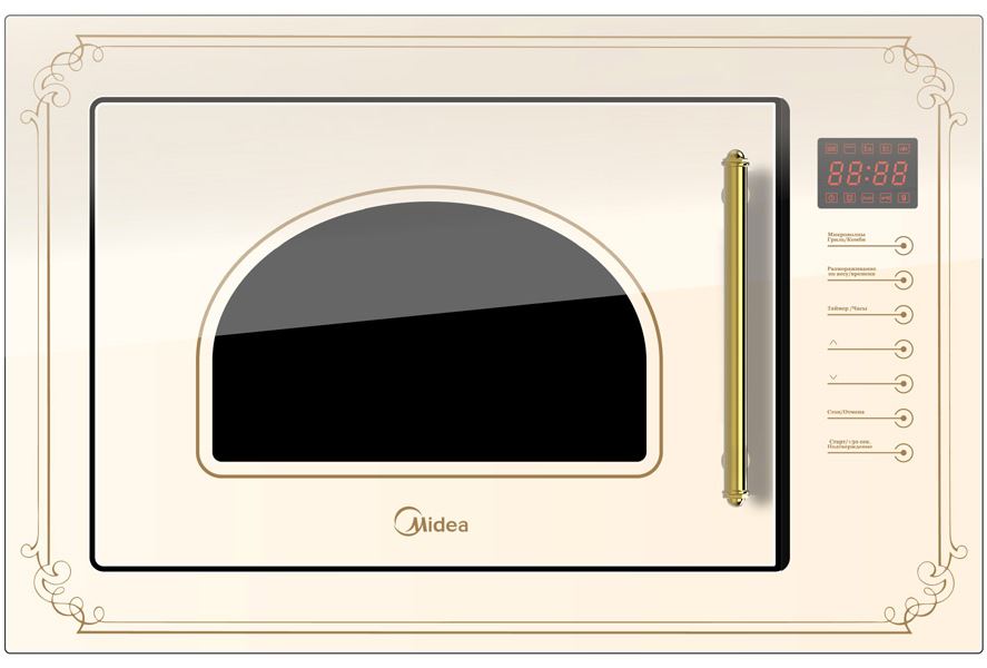 Встраиваемая СВЧ печь Midea TG925BW7-I2																		 — описание, фото, цены в интернет-магазине PT Stores