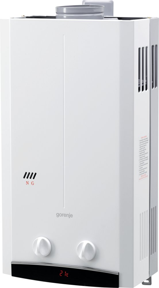 Водонагреватель газовый Gorenje GWH 10 NNBW																		 — описание, фото, цены в интернет-магазине PT Stores