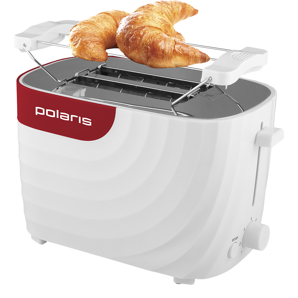 Купить Тостер POLARIS PET 0720 белый/красн — Фото 3