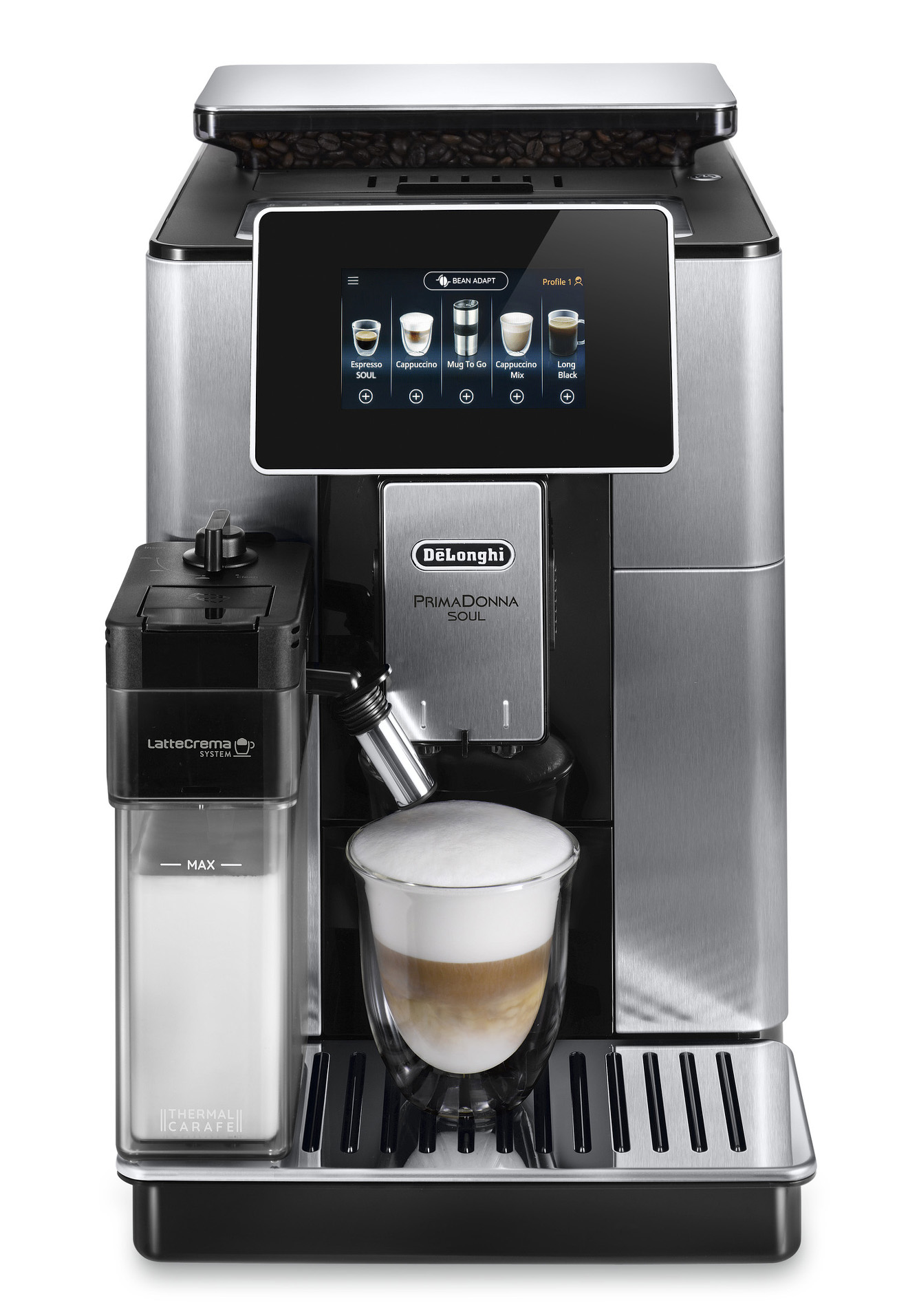 Кофемашина Delonghi ECAM 610.75.MB																		 — описание, фото, цены в интернет-магазине PT Stores