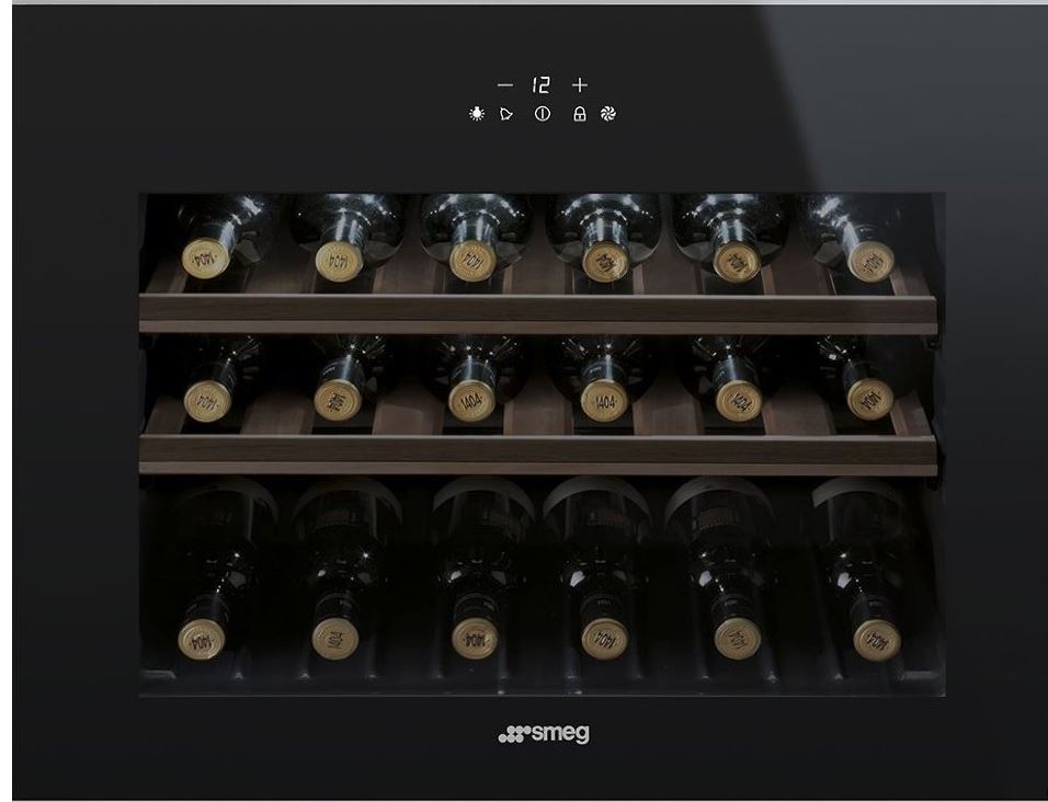 Встраиваемый винный шкаф SMEG CVI618NXS																		 — описание, фото, цены в интернет-магазине PT Stores