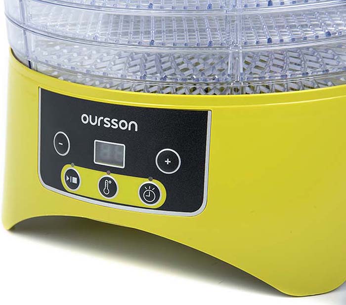 Купить Сушилка для овощей и фруктов Oursson DH2302D/GA (Зеленое яблоко) — Фото 4