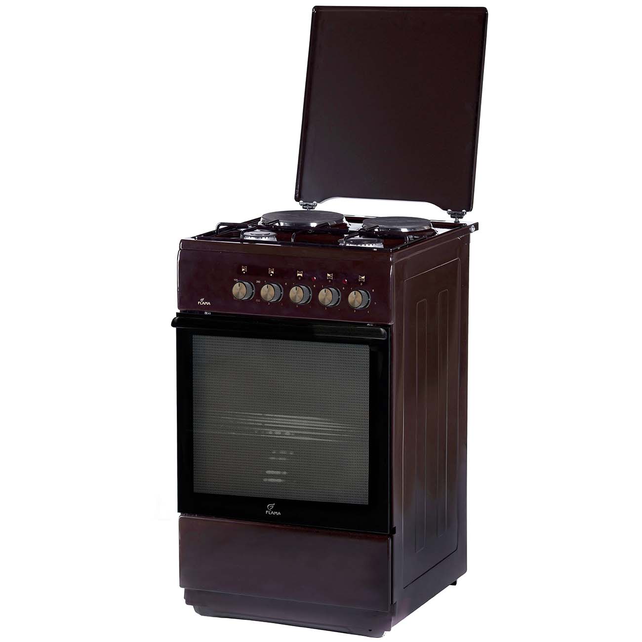Комбинированная плита Flama L FK 2212 B																		 — описание, фото, цены в интернет-магазине PT Stores