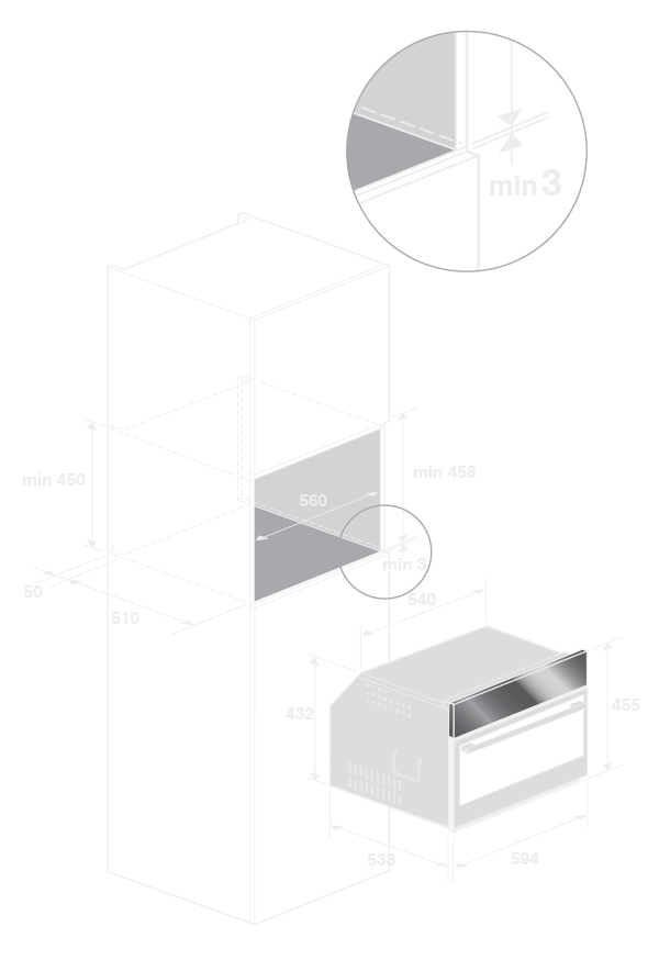 Купить Встраиваемая пароварка BELTRATTO VFMC 4500N — Фото 2