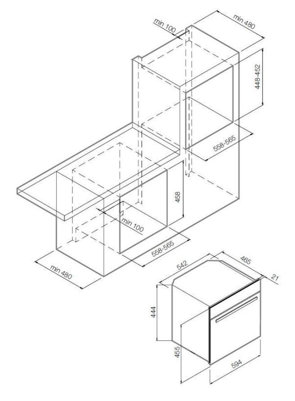 Купить Электрический духовой шкаф GRAUDE BWGK 45.0 EL — Фото 3