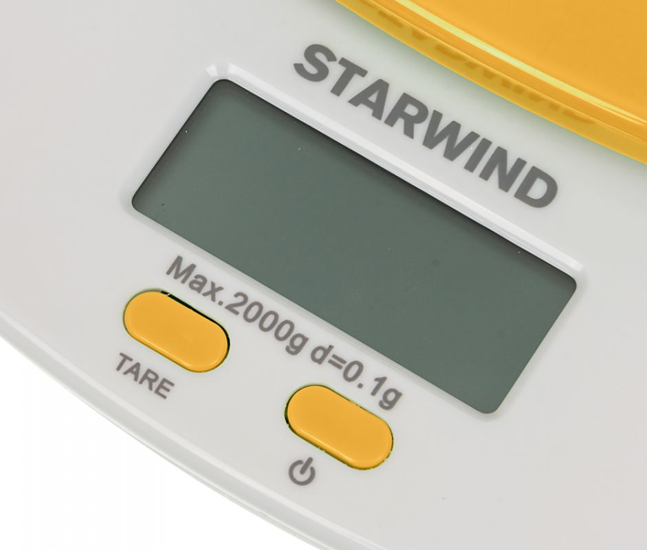 Купить Кухонные весы Starwind SSK2158 оранжевый — Фото 4