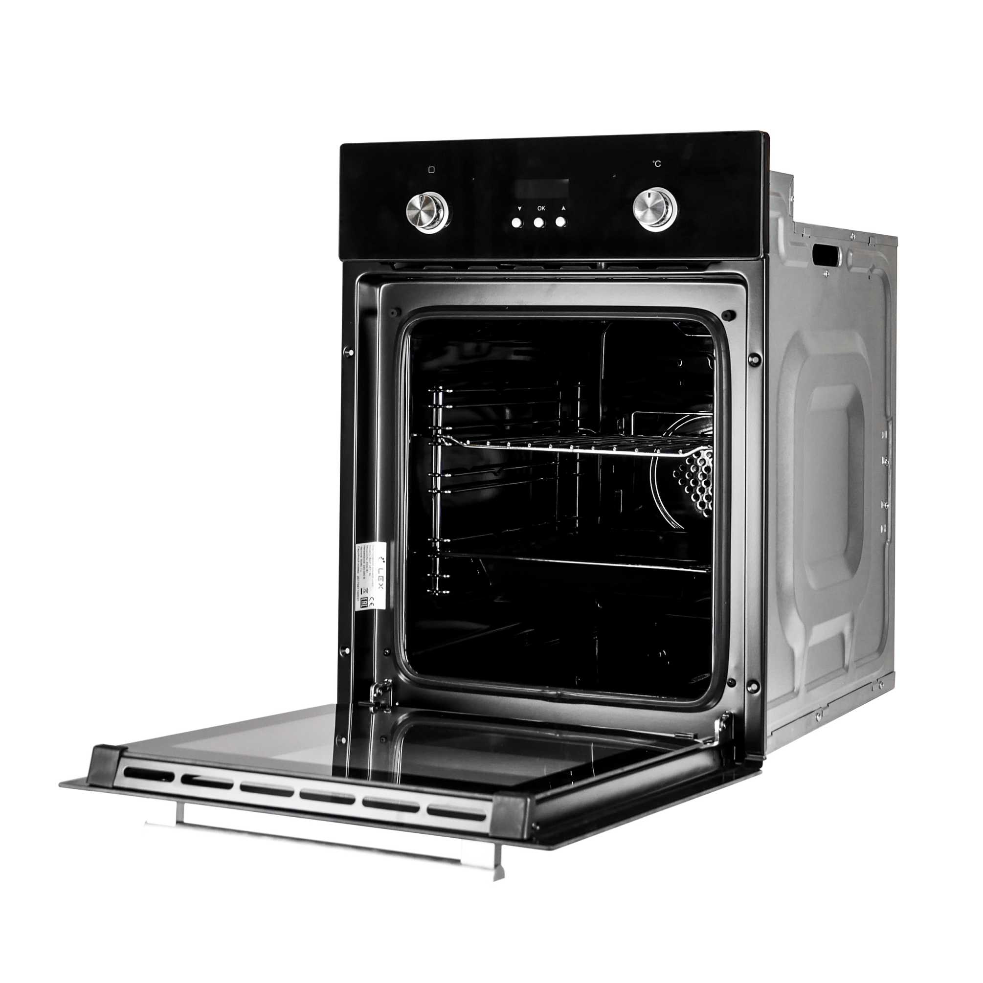 Купить Электрический духовой шкаф LEX EDP 4571 BL стекло черное — Фото 3