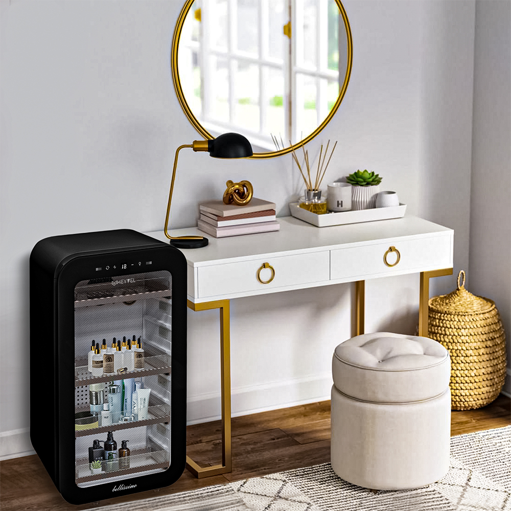 Купить Холодильник для косметики и напитков Meyvel MD71-Black — Фото 9