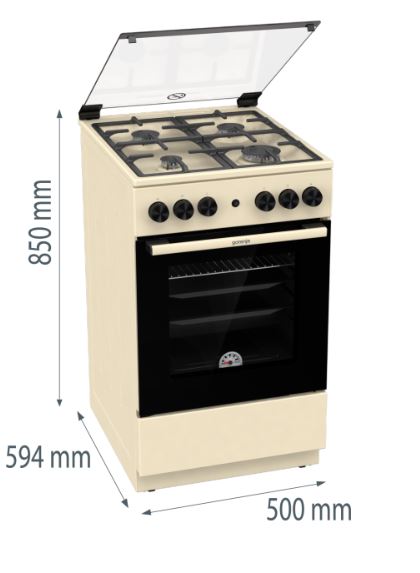 Купить Газовая плита Gorenje GG5A21BEF — Фото 6