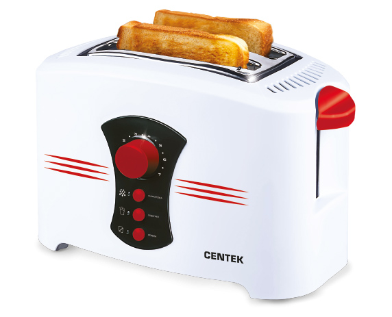 Тостер CENTEK СТ-1426 (белый)																		 — описание, фото, цены в интернет-магазине PT Stores
