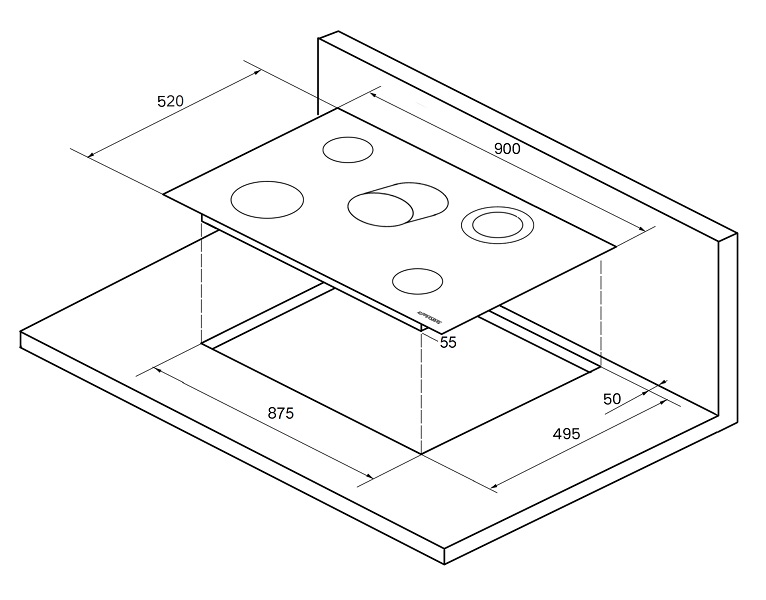 Купить Электрическая варочная панель KUPPERSBERG EMS 901 — Фото 4