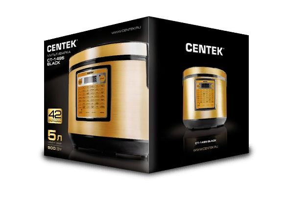 Купить Мультиварка CENTEK CT-1495 black — Фото 5
