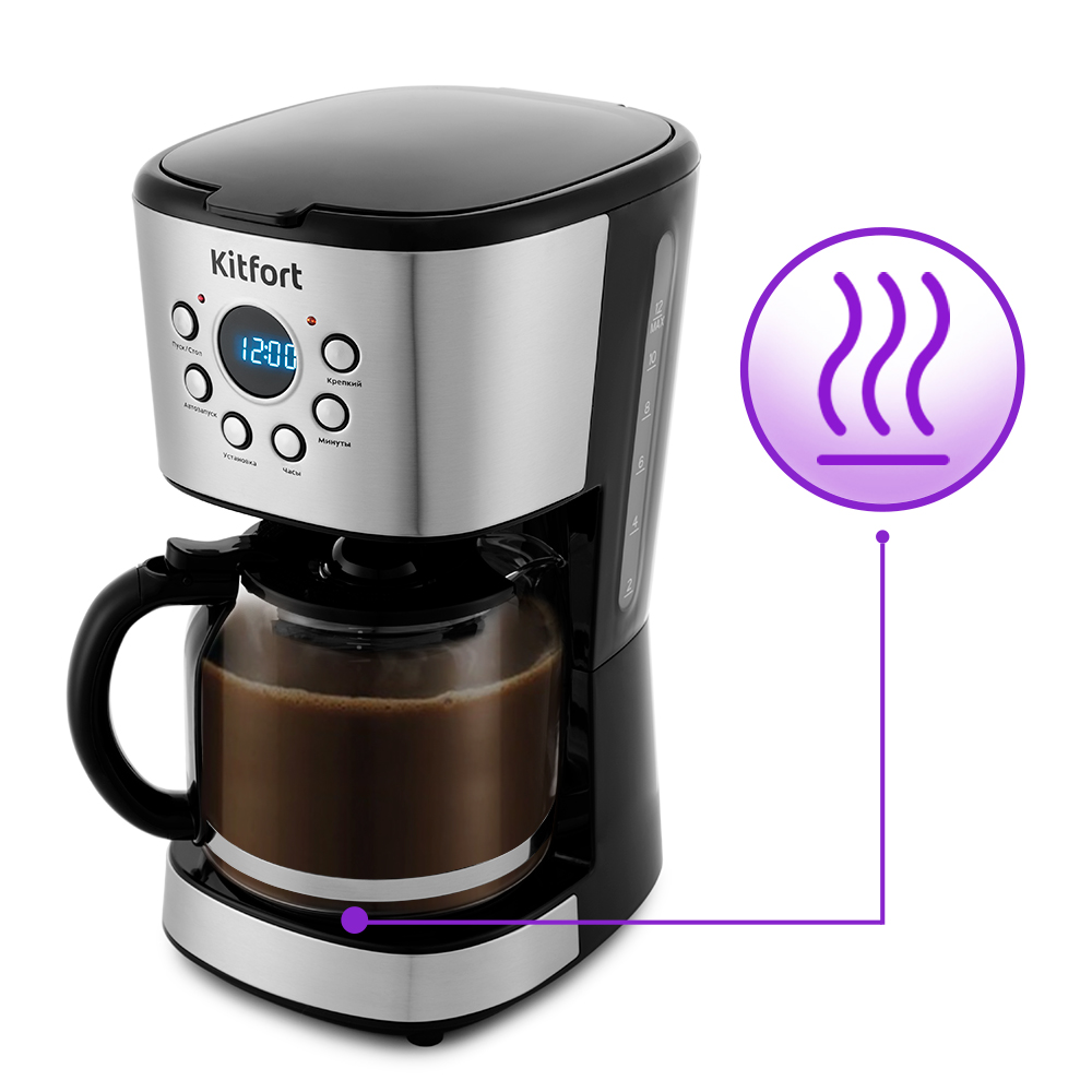 Купить Кофеварка Kitfort KT-728 — Фото 4