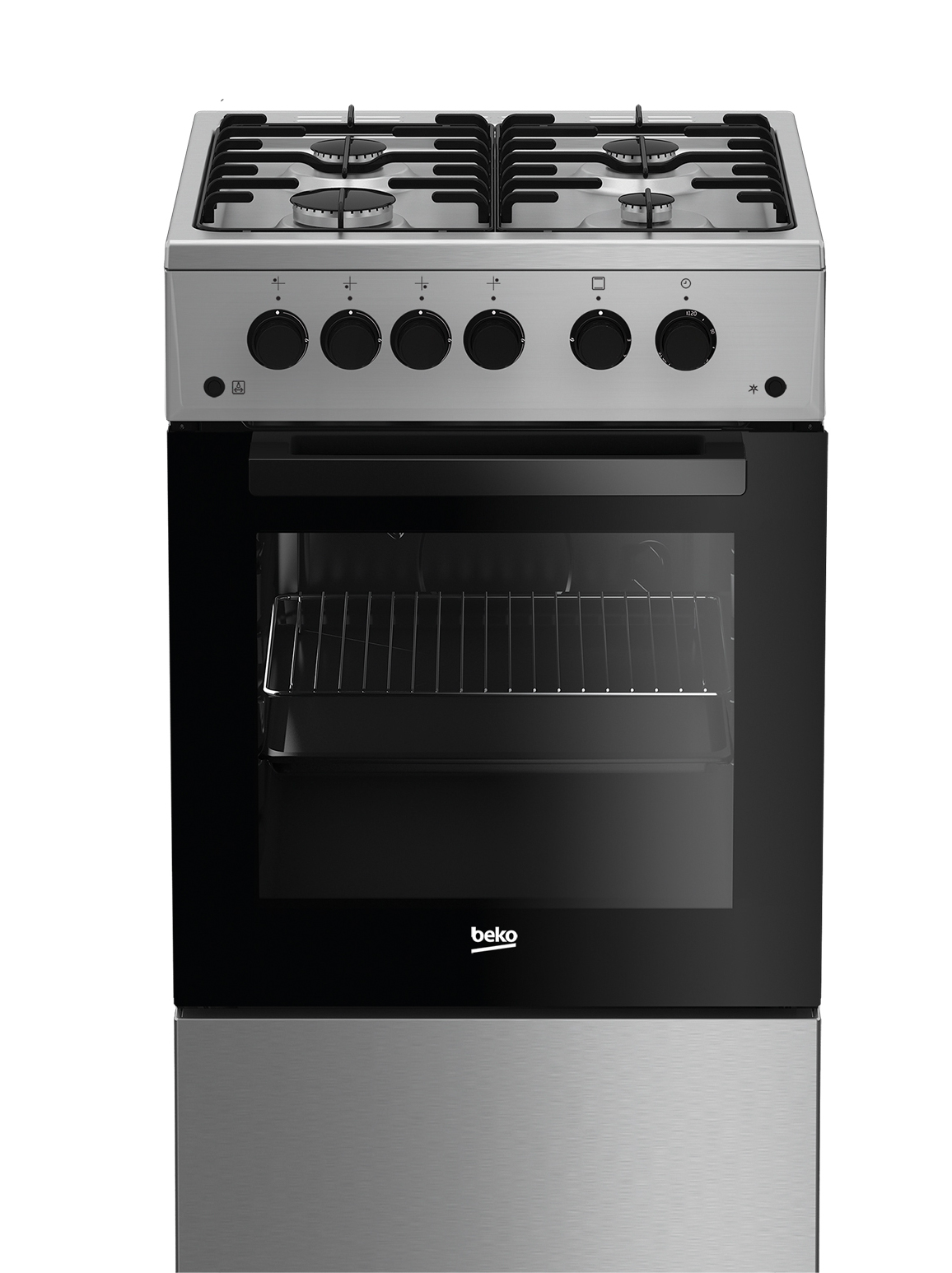 Газовая плита BEKO FSGT52110DXO																		 — описание, фото, цены в интернет-магазине PT Stores