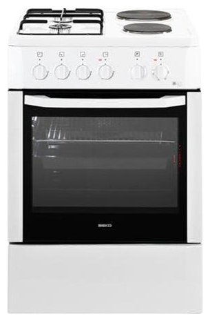Комбинированная плита BEKO CSS 54010 GW																		 — описание, фото, цены в интернет-магазине PT Stores