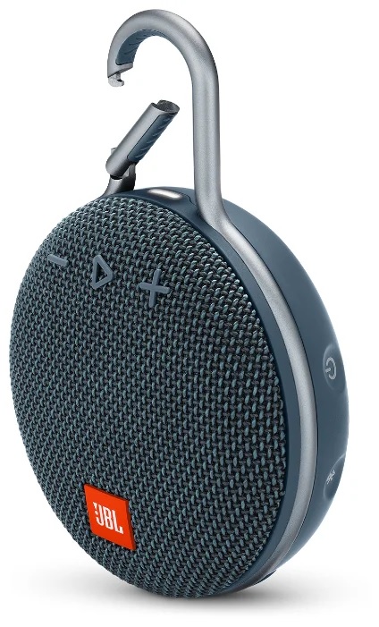 Портативная акустика JBL CLIP 3 blue																		 — описание, фото, цены в интернет-магазине PT Stores
