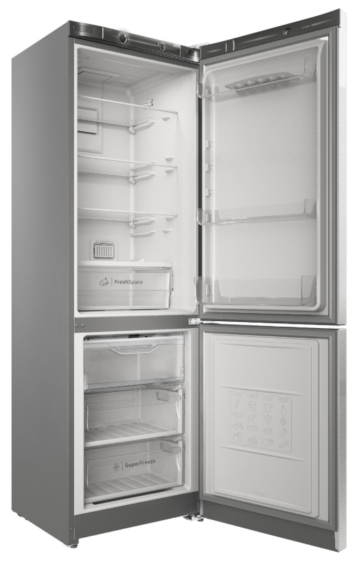 Купить Двухкамерный холодильник Indesit ITS 4180 XB — Фото 3