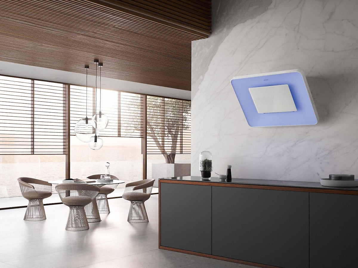 Купить Наклонная вытяжка MIELE DA6999 W Pearl — Фото 2