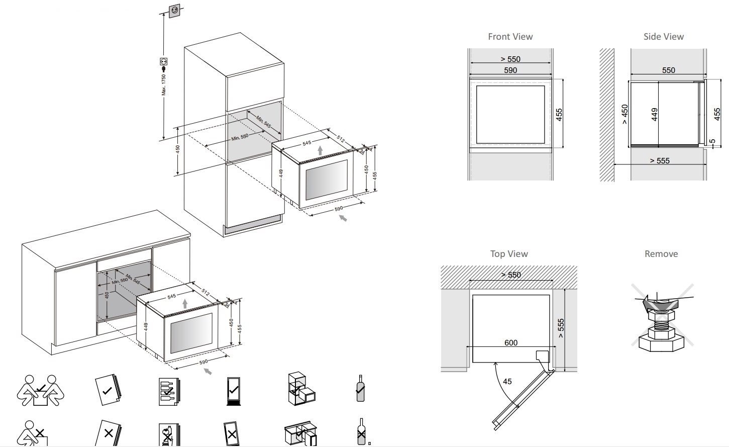 Купить Встраиваемый винный шкаф DUNAVOX DAV-18.46B.TO — Фото 3
