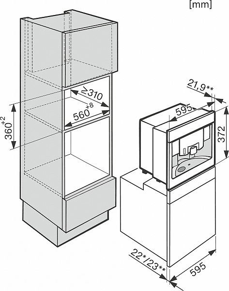 Купить Встраиваемая кофемашина MIELE CVA6431 EDST/CLST сталь — Фото 5