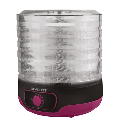 Купить Сушилка для овощей и фруктов Scarlett SC-FD421012 7под. 250Вт черный — Фото 2