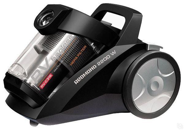 Пылесос Redmond RV-C316 (черный)																		 — описание, фото, цены в интернет-магазине PT Stores