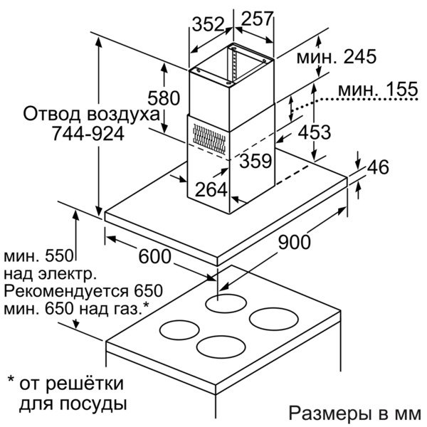 Купить Островная вытяжка Neff I 79MT64N1 — Фото 6