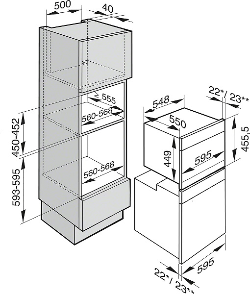 Купить Электрический духовой шкаф MIELE DGC6805 HVBR — Фото 4