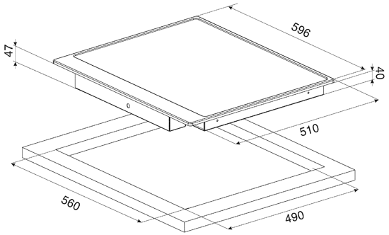 Купить Электрическая варочная панель SMEG PI764AO — Фото 2