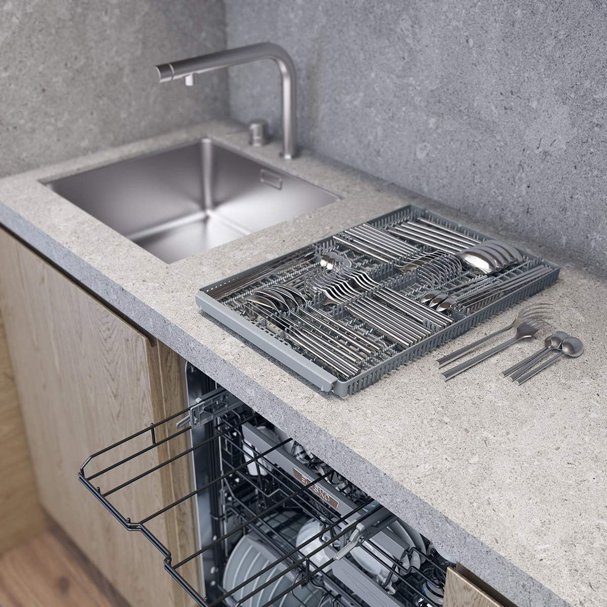 Купить Встраиваемая посудомоечная машина Asko DSD644B/1 — Фото 7