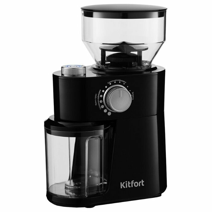 Кофемолка Kitfort КТ-741																		 — описание, фото, цены в интернет-магазине PT Stores