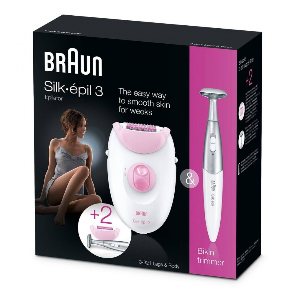 Купить Эпилятор BRAUN SE3321 + триммер — Фото 3
