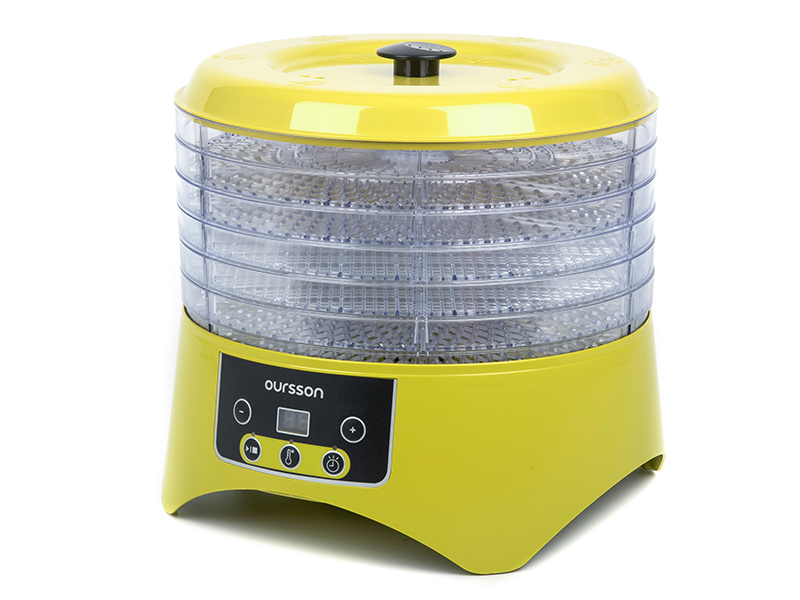 Сушилка для овощей и фруктов Oursson DH2302D/GA (Зеленое яблоко)																		 — описание, фото, цены в интернет-магазине PT Stores