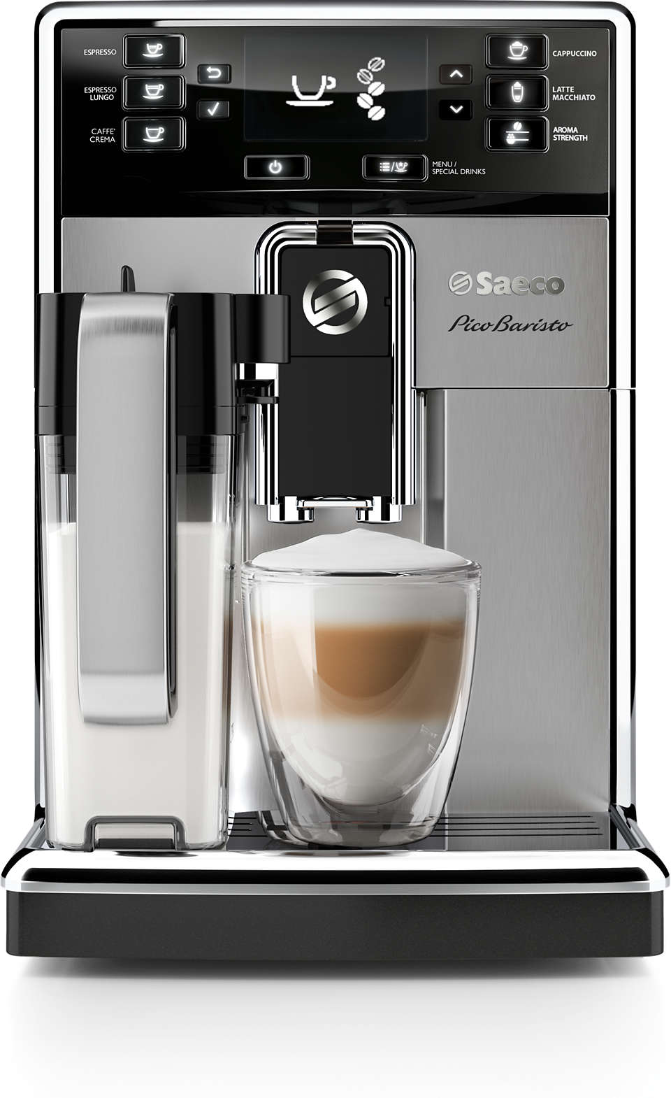 Купить Кофемашина PHILIPS-SAECO Incanto HD8928/09 серебристый — Фото 9