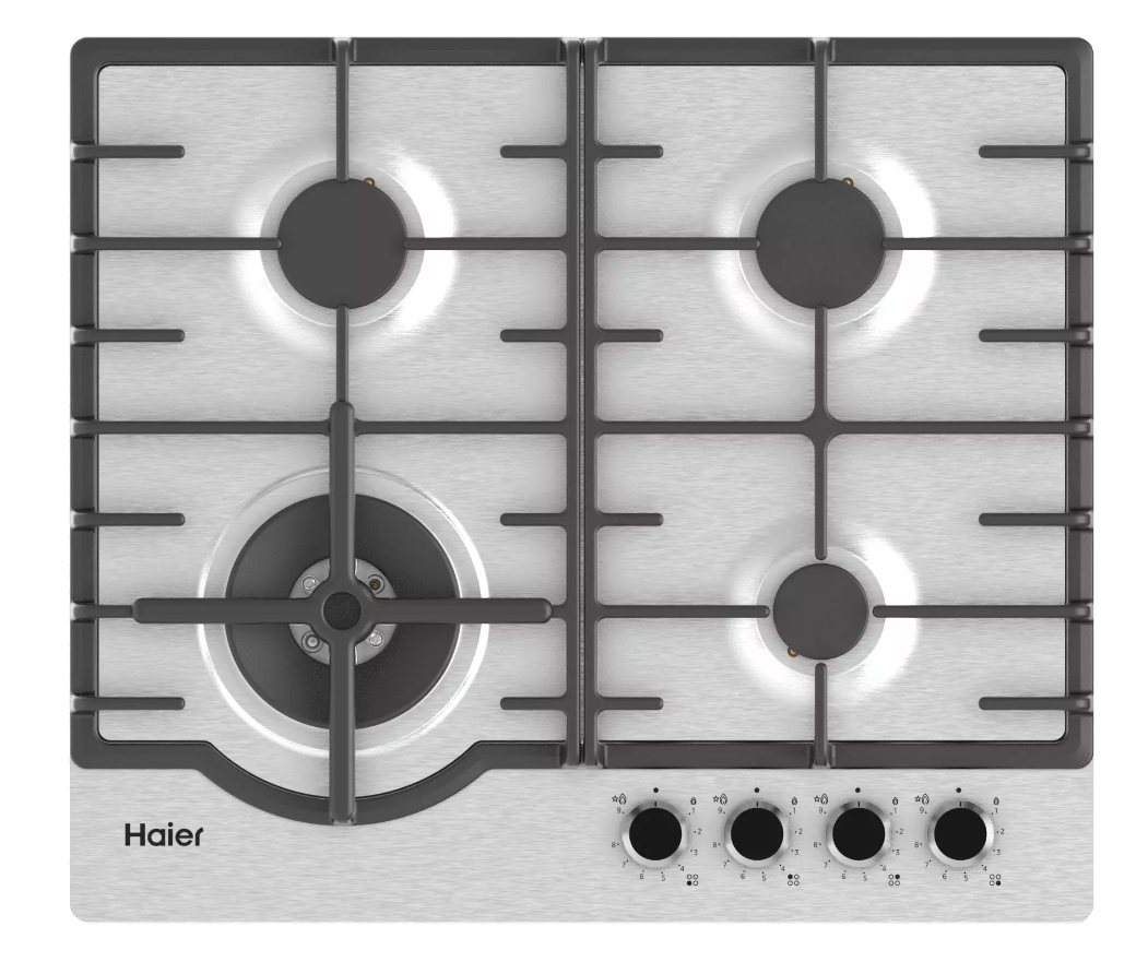 Газовая варочная панель Haier HHX-M64ROVX																		 — описание, фото, цены в интернет-магазине PT Stores