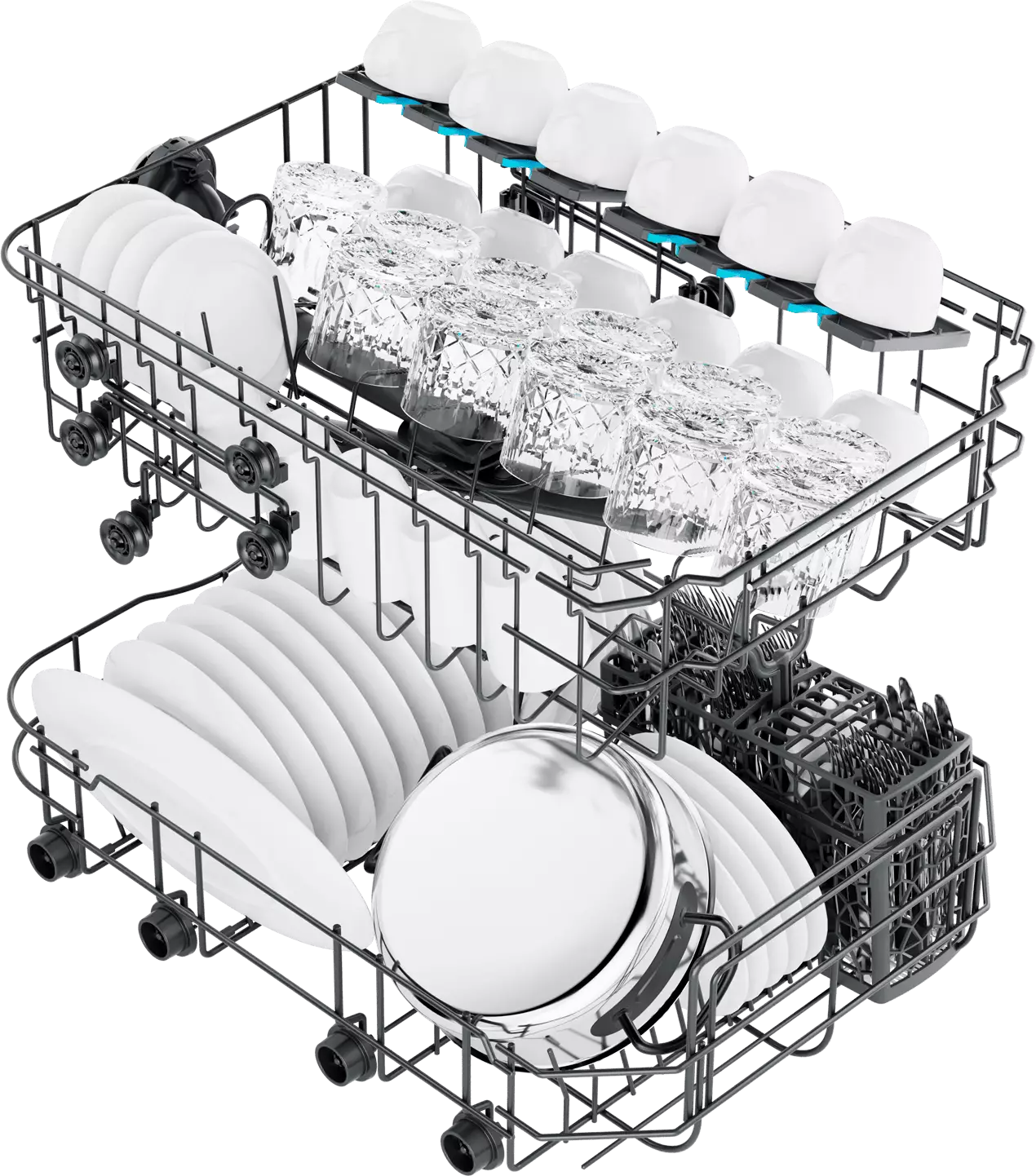 Купить Посудомоечная машина Haier HDWE11-36SS4RU — Фото 4