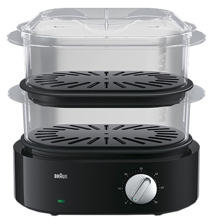 Пароварка BRAUN FS5100BK																		 — описание, фото, цены в интернет-магазине PT Stores