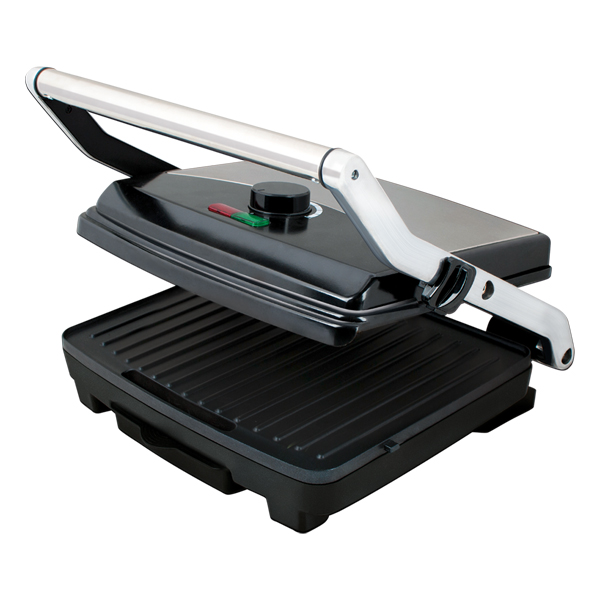 Электрический гриль BQ GR1001 Metallic Gray																		 — описание, фото, цены в интернет-магазине PT Stores