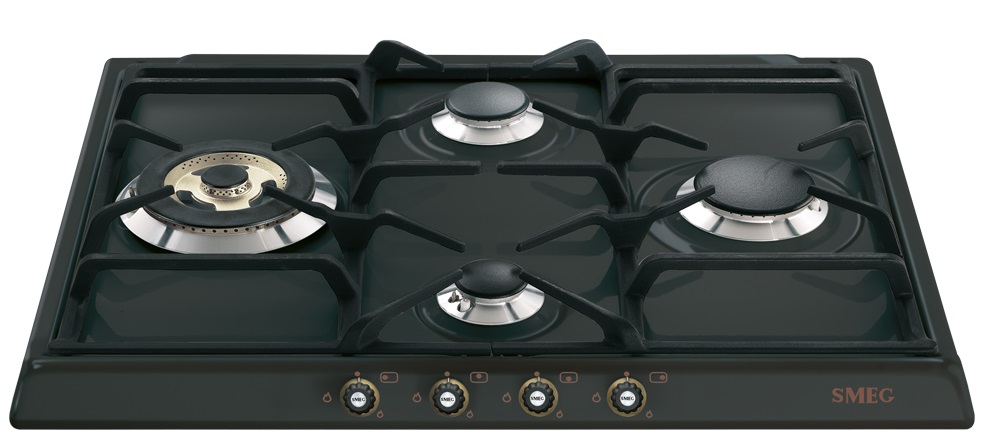 Газовая варочная панель SMEG SR764AO																		 — описание, фото, цены в интернет-магазине PT Stores